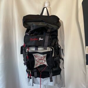 Outdoor Gear Black Multi Pocket Harness Style Backpack Gorpcore Camping Hiking